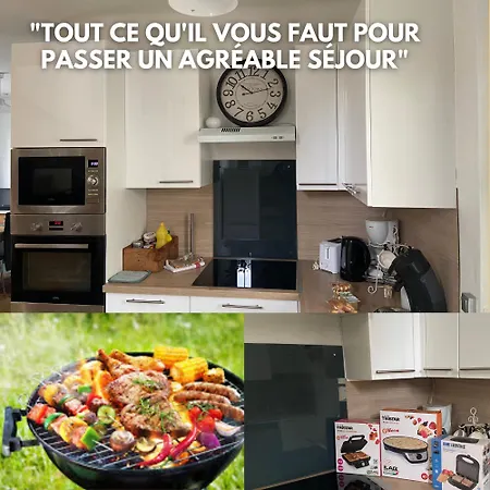 Дом отдыха Chicethnik! Maison De Ville, 3 Chambres, 6 Places.