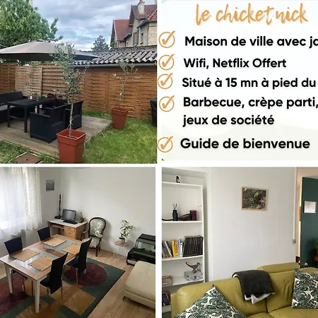 Chicethnik! Maison De Ville, 3 Chambres, 6 Places. Дом отдыха *